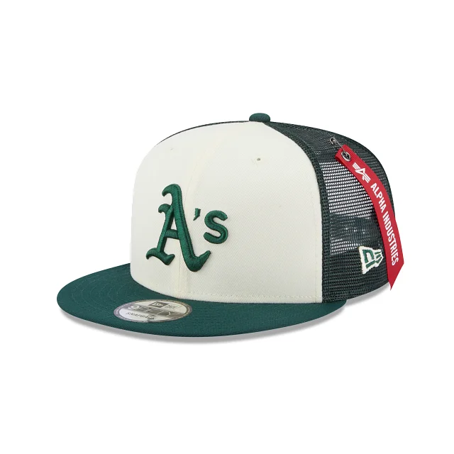 baseball hat for discount -  Alpha Industries X Oakland Athletics 9FIFTY Snapback Hat