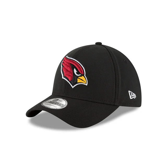 baseball hat for youtube -  Arizona Cardinals Team Classic Black 39THIRTY Stretch Fit Hat