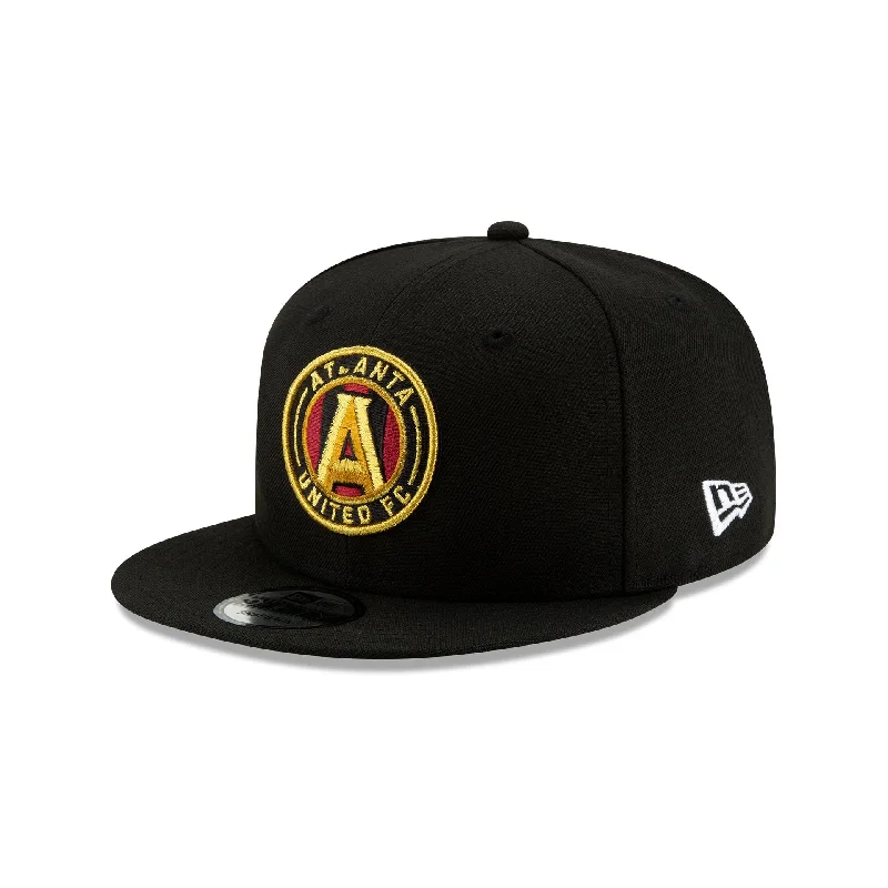 baseball hat for unity -  Atlanta United FC Black 9FIFTY Snapback Hat