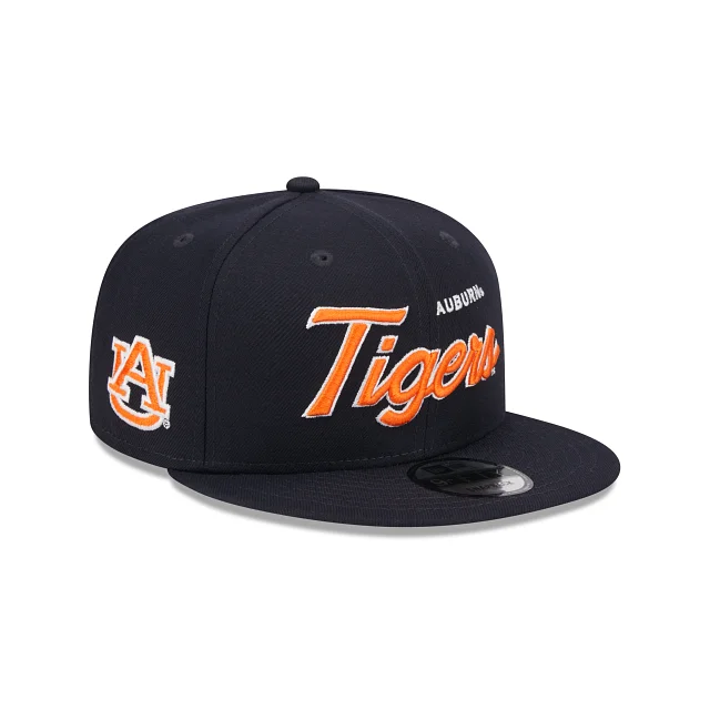 baseball hat for school -  Auburn Tigers Script 9FIFTY Snapback Hat