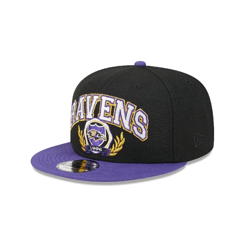 baseball hat for farming -  Baltimore Ravens Team Establish 9FIFTY Snapback Hat