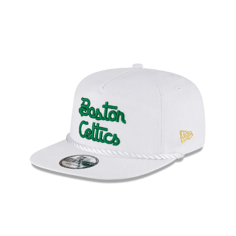 baseball hat for tips -  Boston Celtics Script Golfer Hat