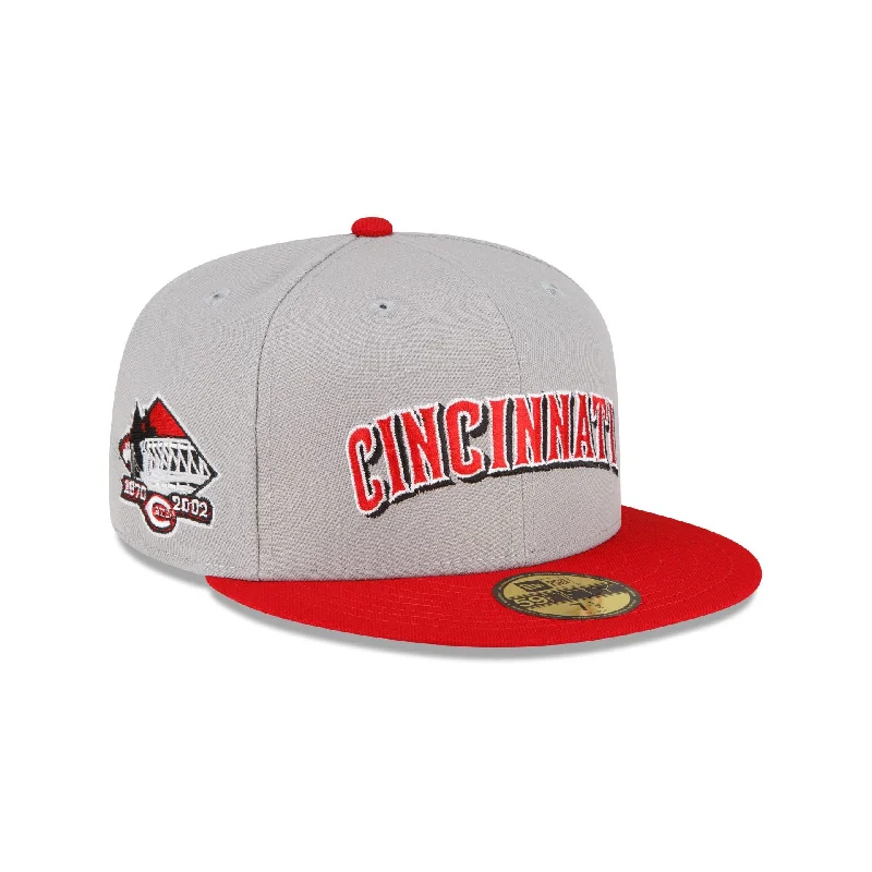 baseball hat for memories -  Cincinnati Reds Away 59FIFTY Fitted Hat