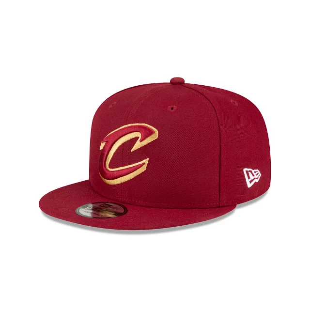 baseball hat designs -  Cleveland Cavaliers Basic Red 9FIFTY Snapback Hat