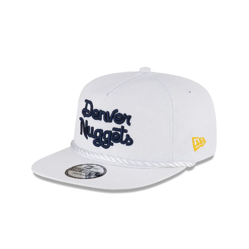 baseball hat for sewing -  Denver Nuggets Script Golfer Hat