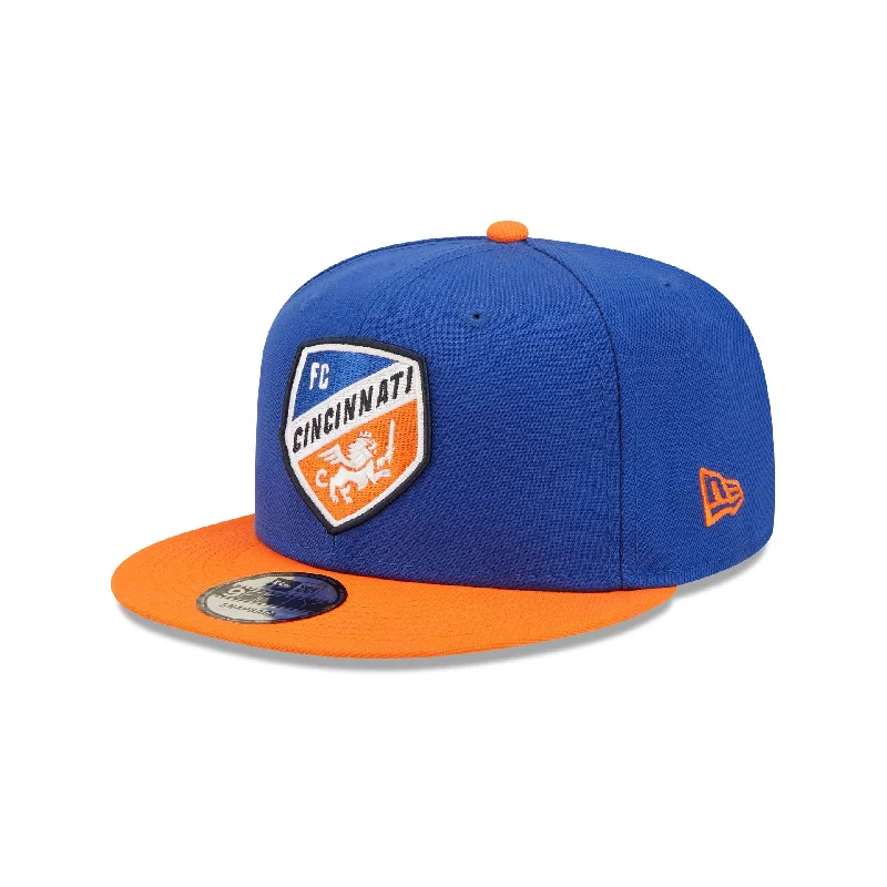 baseball hat for little league -  FC Cincinnati Blue 9FIFTY Snapback Hat