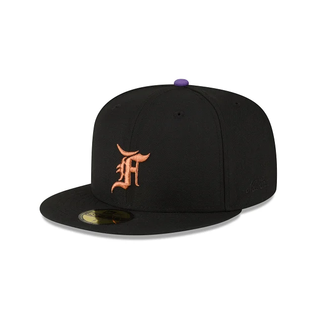 baseball hat for minimalism -  Fear of God Essentials Classic Collection Arizona Diamondbacks 59FIFTY Fitted Hat