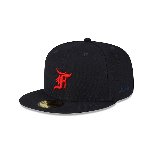 baseball hat for flair -  Fear of God Essentials Classic Collection Cleveland Guardians 59FIFTY Fitted Hat