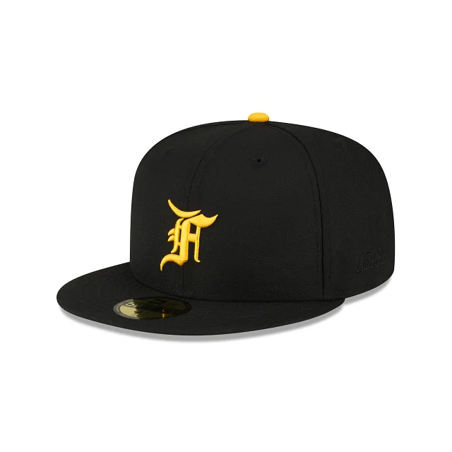 baseball hat for charm -  Fear of God Essentials Classic Collection Pittsburgh Pirates 59FIFTY Fitted Hat