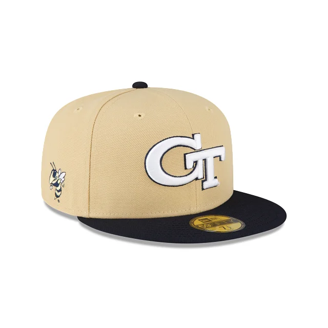 baseball hat culture -  Georgia Tech Yellow Jackets 59FIFTY Fitted Hat