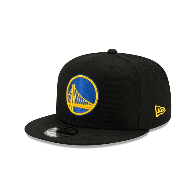 baseball hat for movies -  Golden State Warriors Basic Black 9FIFTY Snapback Hat