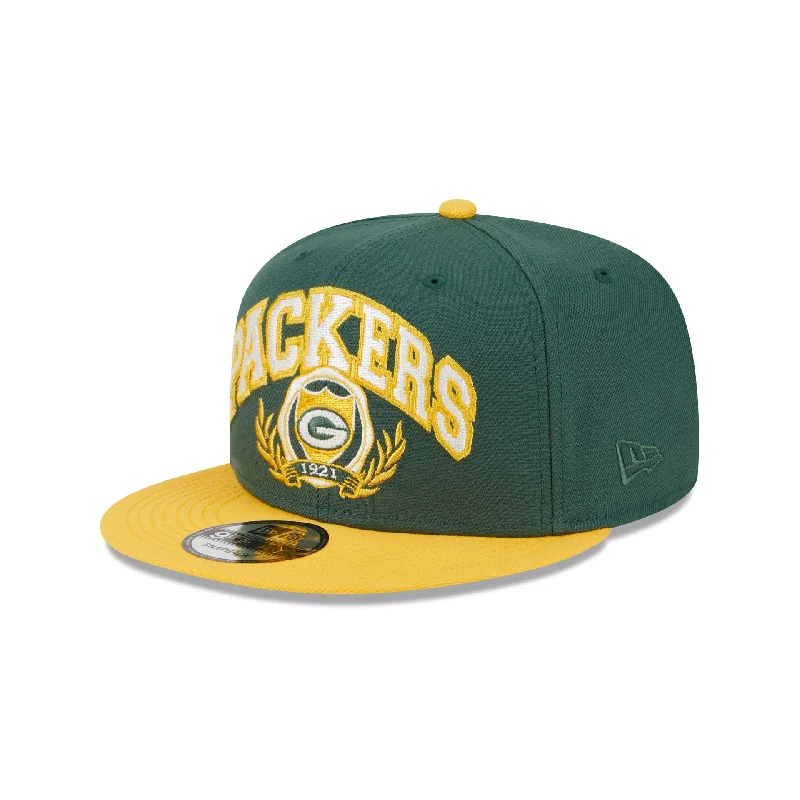 baseball hat for parades -  Green Bay Packers Team Establish 9FIFTY Snapback Hat