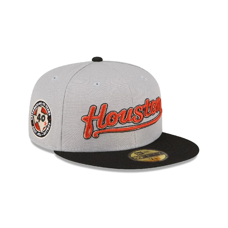 baseball hat for fundraisers -  Houston Astros Away 59FIFTY Fitted Hat