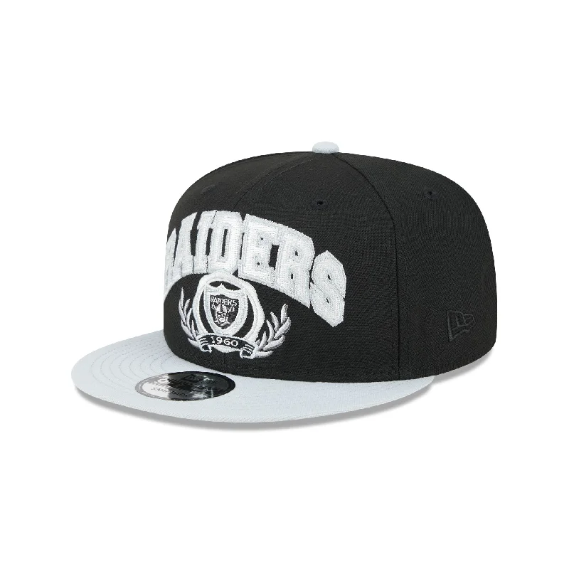 baseball hat for concerts -  Las Vegas Raiders Team Establish 9FIFTY Snapback Hat