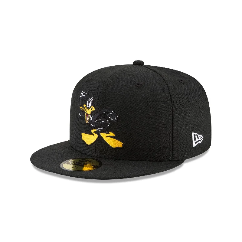 baseball hat for bands -  Looney Tunes Daffy Duck Black 59FIFTY Fitted Hat