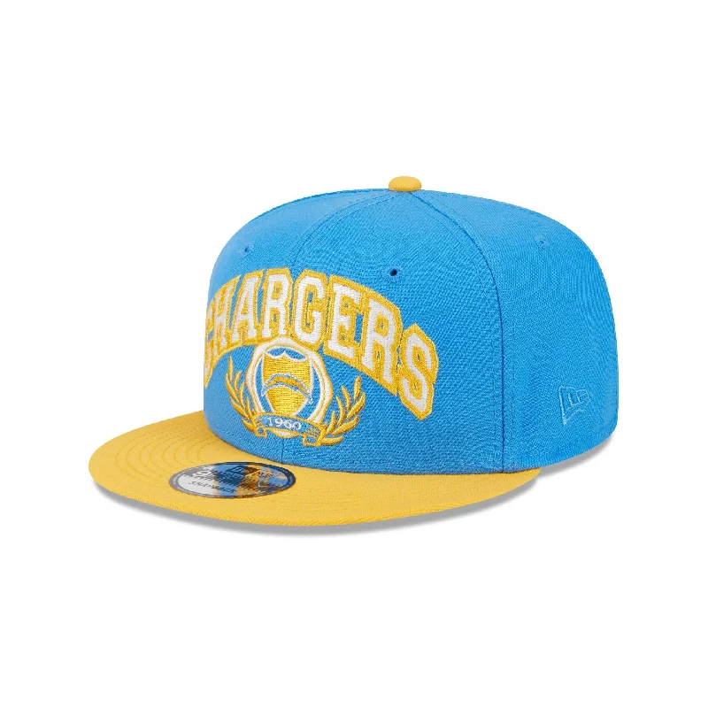 baseball hat for marathons -  Los Angeles Chargers Team Establish 9FIFTY Snapback Hat