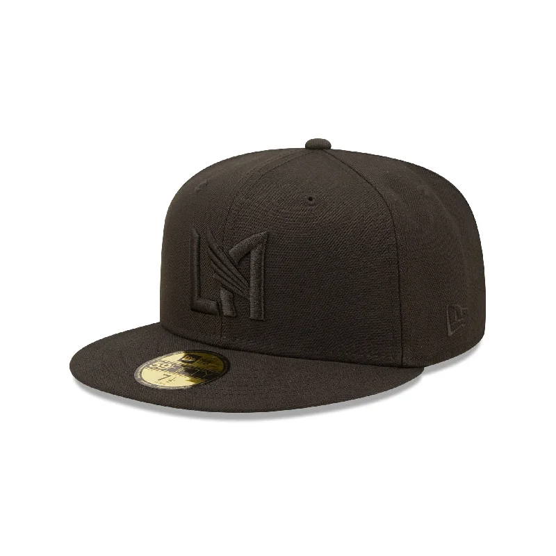 baseball hat for tradition -  Los Angeles FC Blackout 59FIFTY Fitted Hat