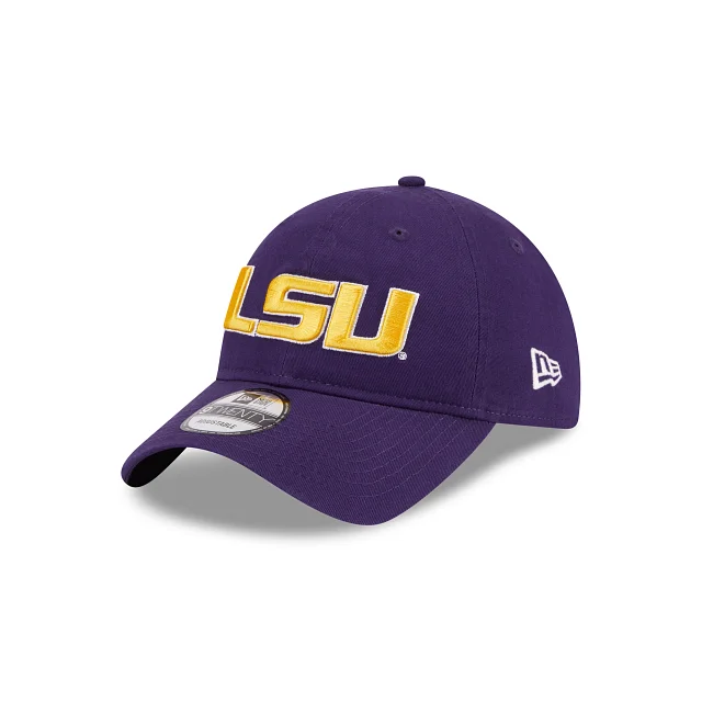 baseball hat for rain -  LSU Tigers Purple 9TWENTY Adjustable Hat