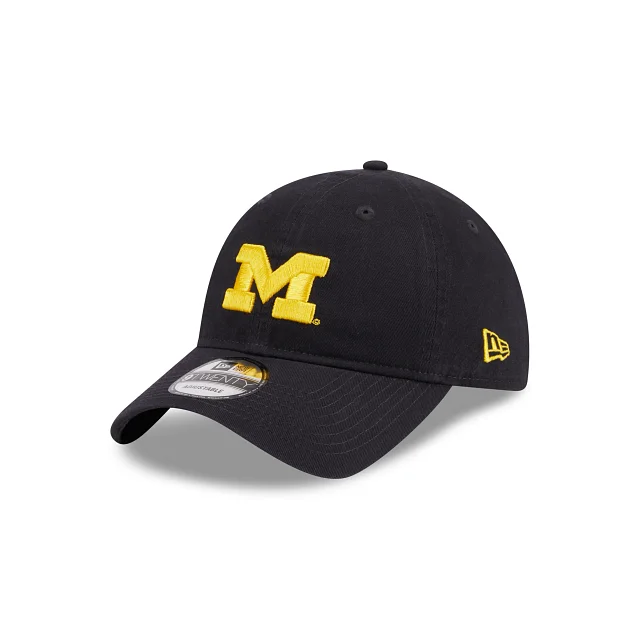 baseball hat printed -  Michigan Wolverines Navy 9TWENTY Adjustable Hat