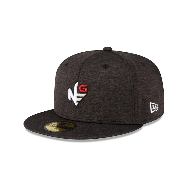 baseball hat for farming -  New Era Golf Black 59FIFTY Fitted Hat