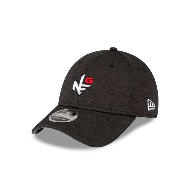 baseball hat for leagues -  New Era Golf Black 9FORTY Stretch-Snap Hat