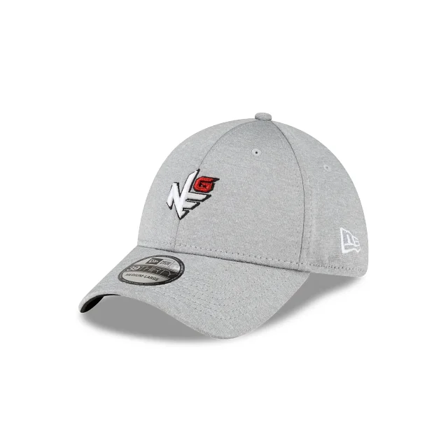 baseball hat for barbecues -  New Era Golf Gray 39THIRTY Stretch Fit Hat