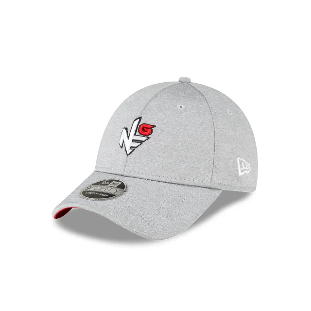 baseball hat for training -  New Era Golf Gray 9FORTY Stretch-Snap Hat