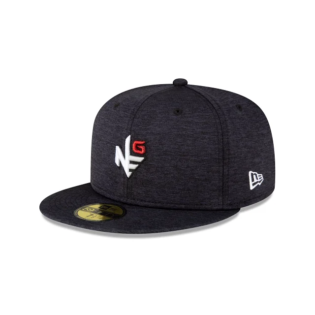 baseball hat for relaxation -  New Era Golf Navy 59FIFTY Fitted Hat