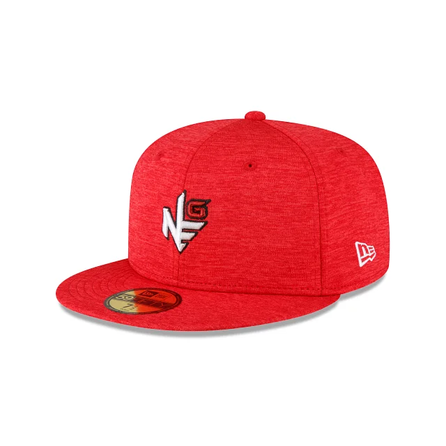 baseball hat for hunting -  New Era Golf Red 59FIFTY Fitted Hat