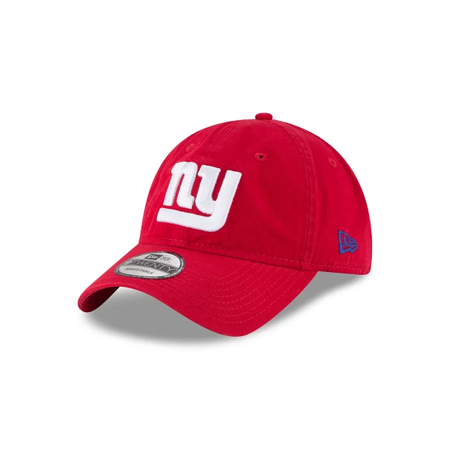 baseball hat for cold weather -  New York Giants Core Classic Red 9TWENTY Adjustable Hat