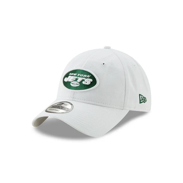 baseball hat for referees -  New York Jets Core Classic White 9TWENTY Adjustable Hat