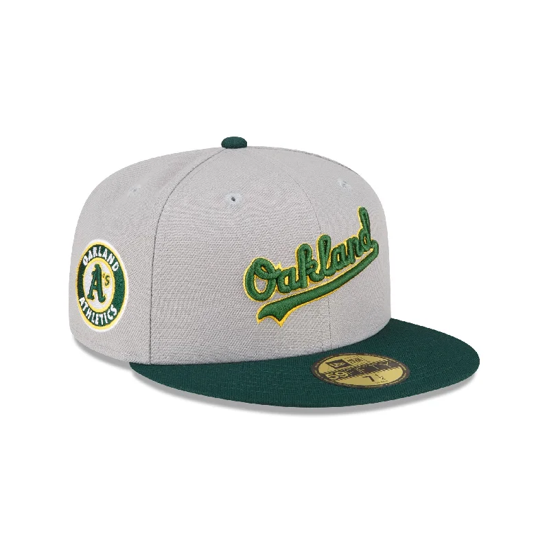 baseball hat for auctions -  Oakland Athletics Away 59FIFTY Fitted Hat