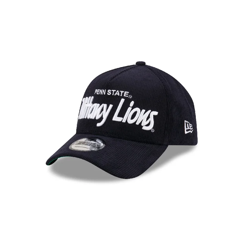 baseball hat for heavy -  Penn State Nittany Lions Collegiate Corduroy 9FORTY A-Frame Snapback Hat