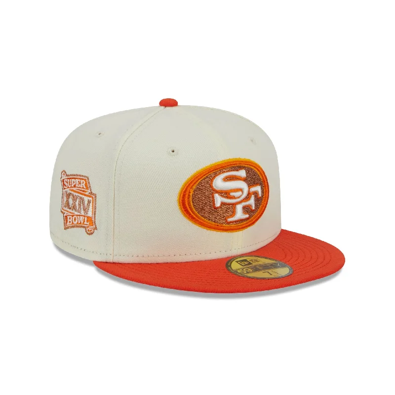 baseball hat for universities -  San Francisco 49ers City Icon 59FIFTY Fitted Hat