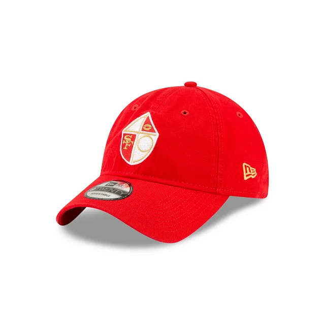 baseball hat for UV protection -  San Francisco 49ers Core Classic Alt 9TWENTY Adjustable Hat