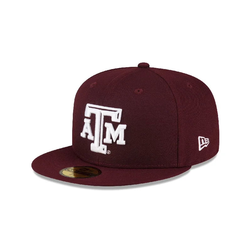 baseball hat for models -  Texas A&M Aggies 59FIFTY Fitted Hat