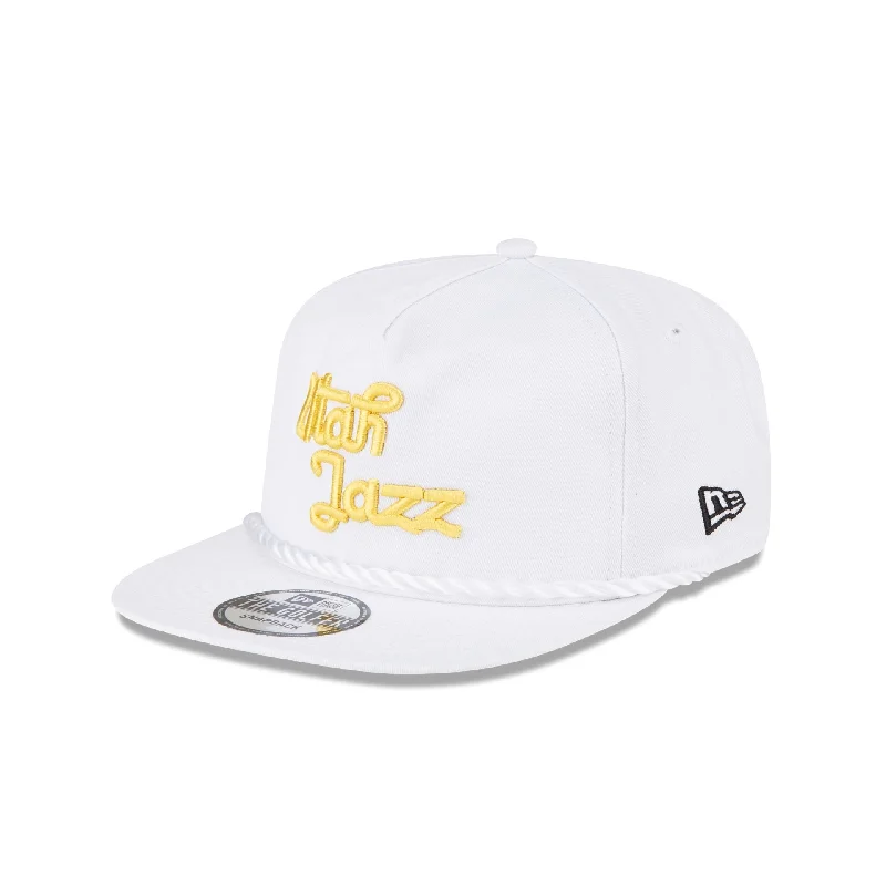 baseball hat for limited edition -  Utah Jazz Script Golfer Hat