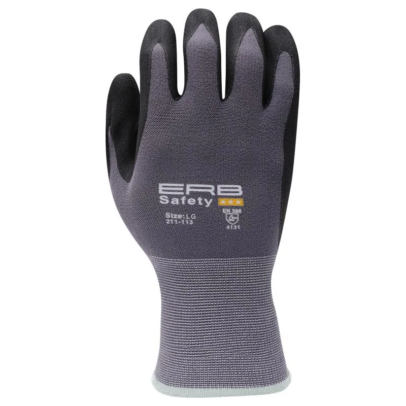 repair gloves -  211-113 Premium Nitrile Engineered Micro-Foam Nylon Knit Gloves 1dozen