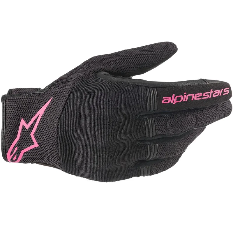 cold weather gloves -  Alpinestars - Stella Copper Road Black/Pink Gloves