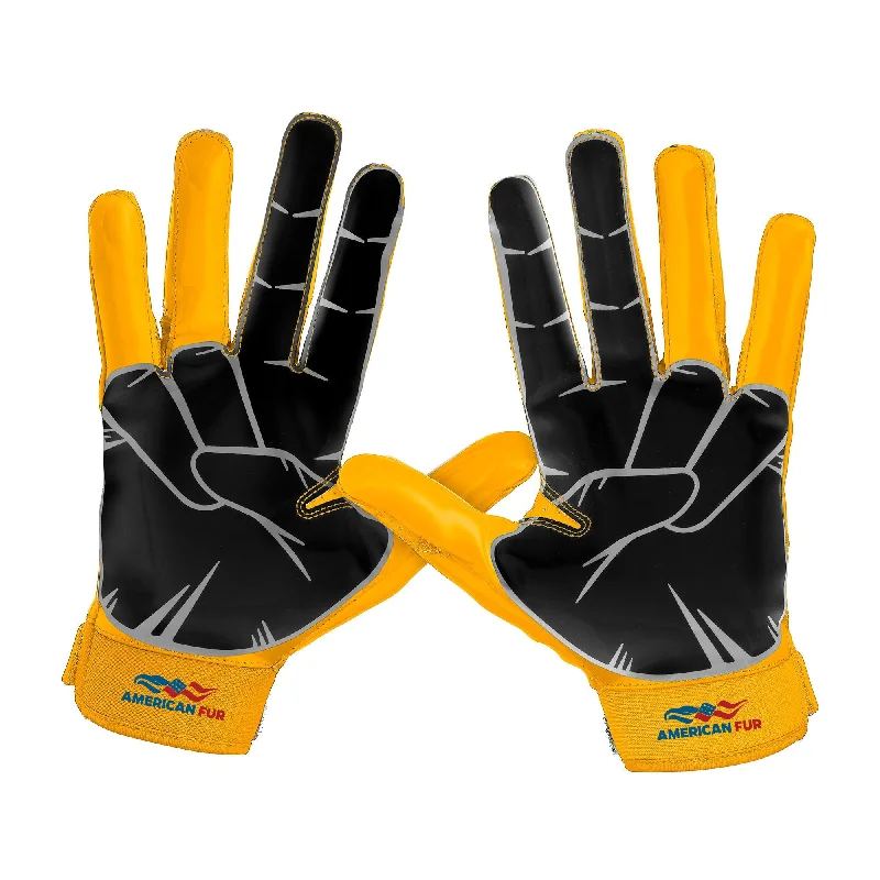 pedicure gloves -  American Fur Goalie Goalkeeper Gloves Strong Grip for The Toughest Saves