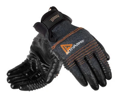 textured gloves -  Ansell Medium Duty Multi-Purpose Coated Work Gloves