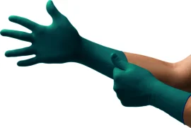 extra large gloves -  Ansell Medium Green Microflex® 7.8 mil Nitrile/Neoprene Disposable Gloves (50 Gloves Per Box)