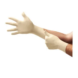 dance gloves -  Ansell Natural AccuTech® Rubber Latex Disposable Gloves (400 Gloves Per Case)