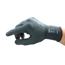 allergy-free gloves -  Ansell HyFlex® Kevlar®, Nylon, Spandex And Stainless Steel Cut Resistant Gloves With Foam Nitrile Coated Palm