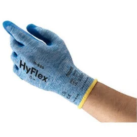 lifting gloves -  Ansell HyFlex® Nitrile Coated Work Gloves With Nylon Liner And Knit Wrist