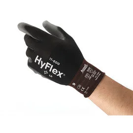 all-purpose gloves -  Ansell HyFlex® Polyurethane Coated Work Gloves With Nylon Liner And Knit Wrist