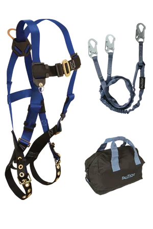 catcher's gloves -  Back D-ring, Tongue Buckles, 6' Internal Y-Leg and Gear Bag