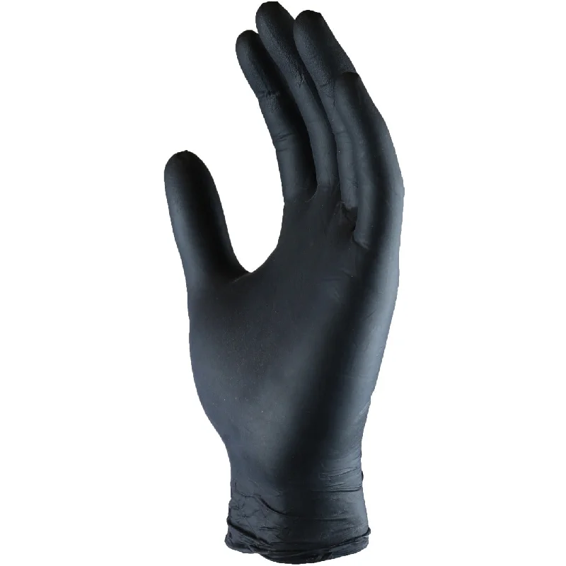 cosmetic gloves -  Black Nitrile 3.5mil Gloves (100/bx)