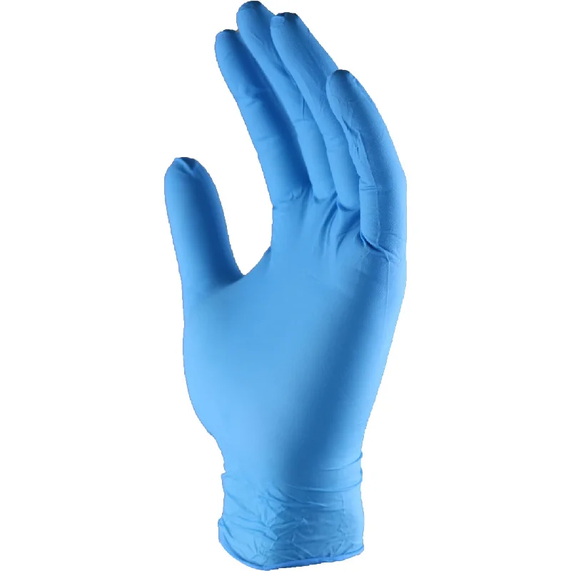 handcrafted gloves -  Blue Nitrile 6mil Gloves (100/bx)