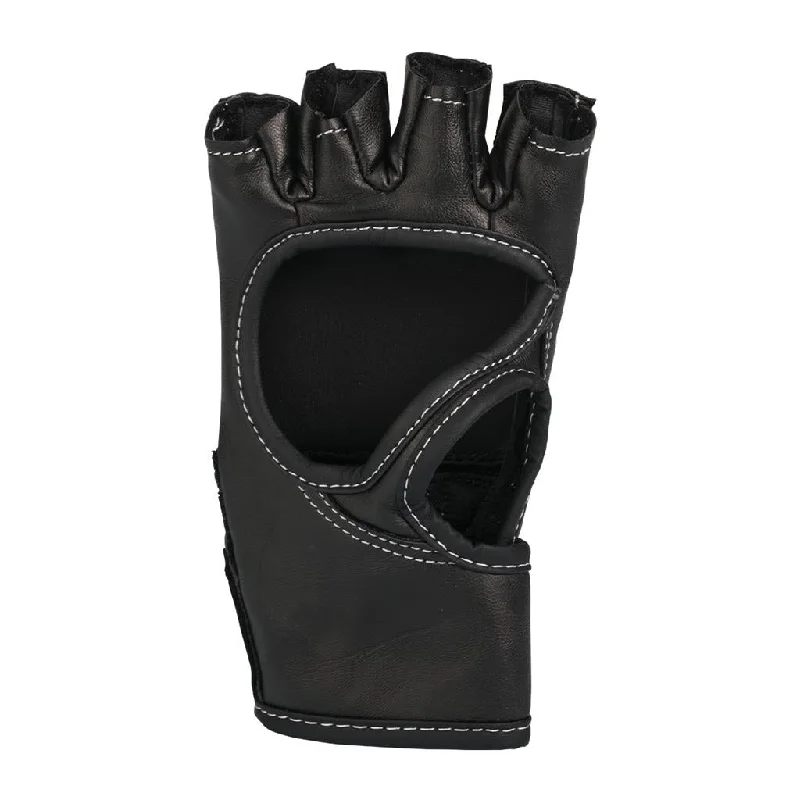 soft gloves -  Brave Youth Open Palm Glove - Black/Green